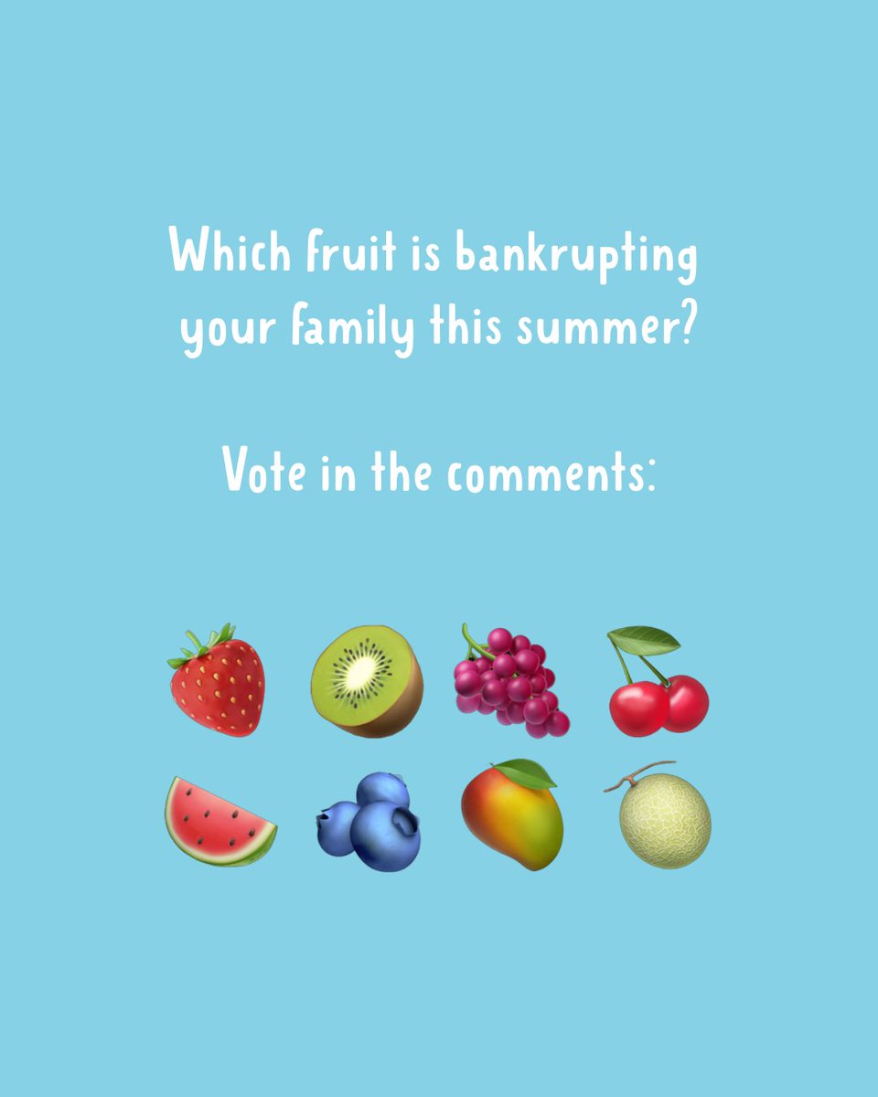 OUACHoover's tweet image. There are few things more expensive than your toddler’s fruit obsession. Drop a comment with which selection is bankrupting your family this summer 

#Berries #MomHack #Relatable #OnceUponAChild