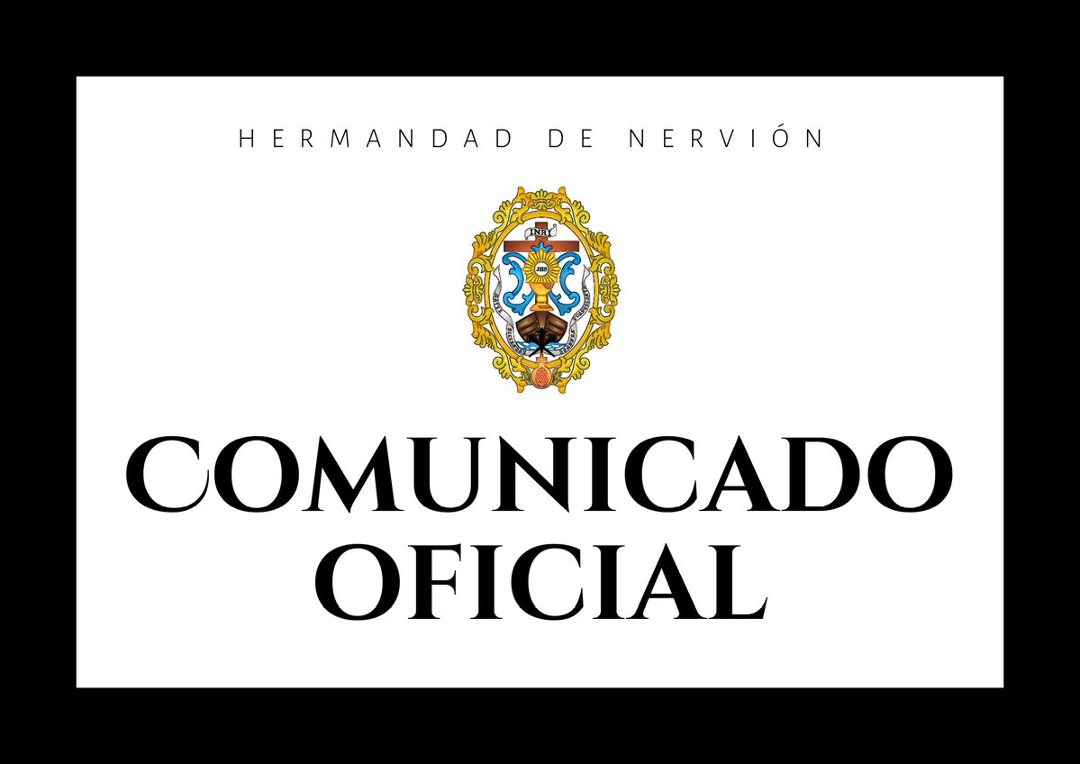 COMUNICADO | La Junta de Gobierno de la Hermandad Sacramental del Santísimo Cristo de la Sed ha ratificado los siguientes nombramientos para el desempeño de responsabilidades en nuestra Corporación durante el próximo curso:

🔹 Capataz del Santísimo Cristo: N. H. D. Fernando