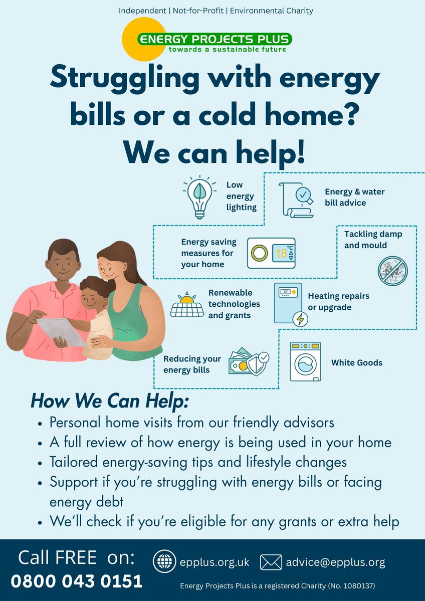 CobaltHousing's tweet image. ⭐ Tuesday 5th May | Fazakerley Library ⭐
Free energy advice with @energyprojectsplus 💡

Help with bills, warmth, damp, mould &amp;amp; grants.
⏰ 11am–2.30pm | ✅ Drop in, no appointment needed 

#CommunitySupport #EnergyAdvice #NorthLiverpool