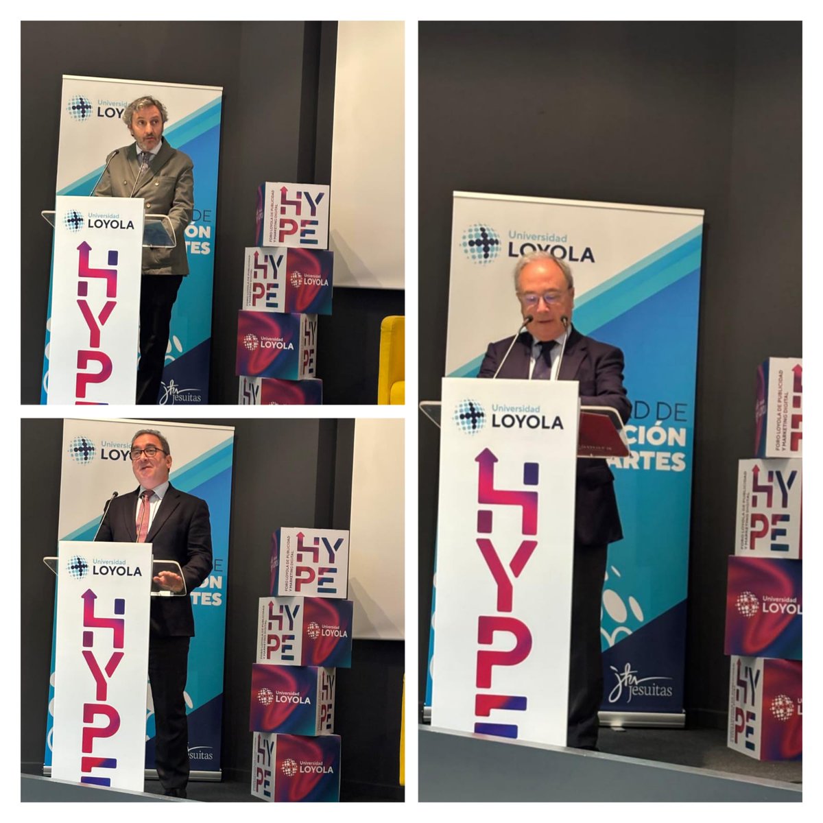camaraofcordoba's tweet image. 👏👏Inauguran #HypeLoyola el rector de @LoyolaAnd , Fabio Gómez-Estern, el decano de la Facultad de Comunicación y Artes, José Antonio Muñiz, y el presidente de la Cámara de Comercio de Córdoba, Antonio Díaz
#Publicidad #MarketingDigital #IA