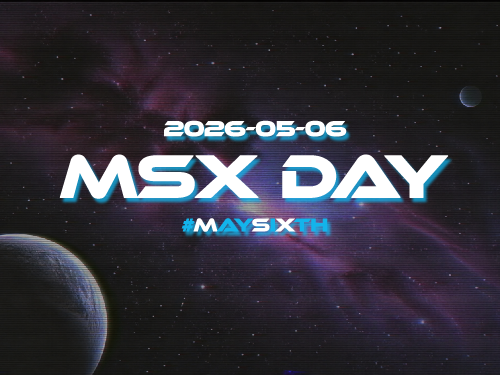 bitsofbas's tweet image. Only 7 days to go until #MaySiXth, worldwide known as MSX DAY! Everyone will post a picture of their #MSX setup; So get cleaning, adjust the lights, look for the perfect angle and make it a shot to be remembered! But don't post it yet!

This year there will be a free game too!