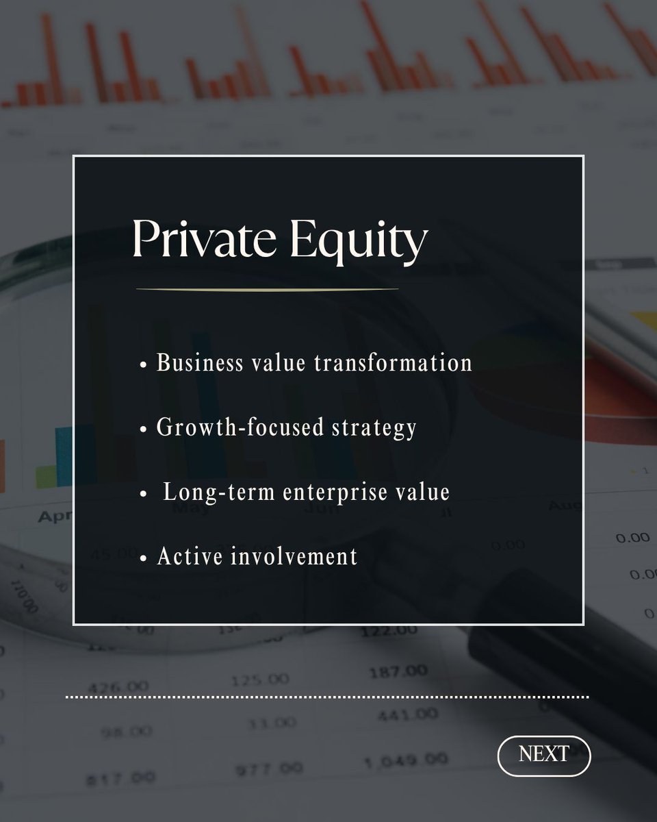 Marieconsultng's tweet image. Private equity drives growth. Real estate provides stability.

Both play distinct roles in a balanced investment strategy.

#InvestmentInsights #PortfolioStrategy
