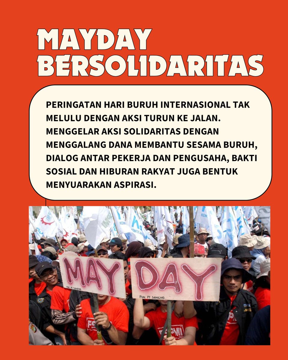 Buruh Tolak Provokasi  , mereka justru turun ke jalan dengan menggalang dana guna membantu kepada sesama buruh. mari kita isi #MayDayAksiDamai dan bersolidaritas