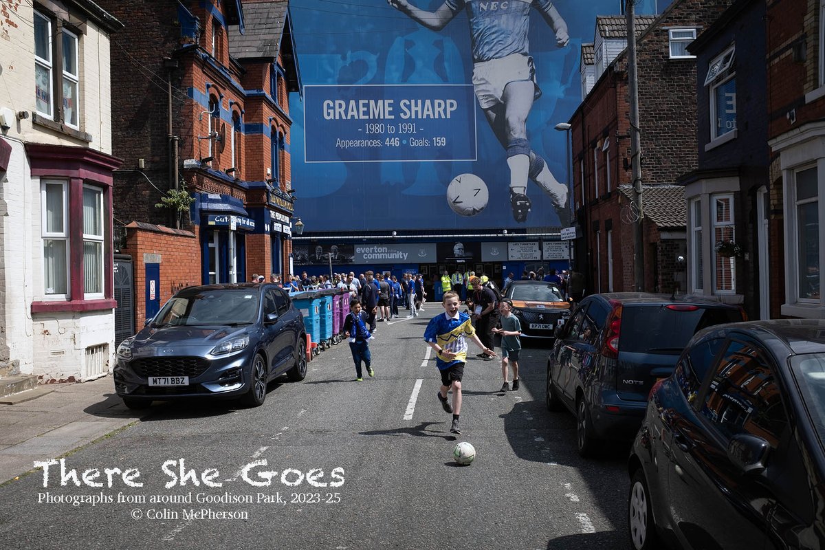 germanocean's tweet photo. THERE SHE GOES!

There she went. It’s nearly a year since #Everton moved from Goodison Park.

Relive the atmosphere of those final two seasons with this unique collection of photographs in one book.

Only a few copies left: https://t.co/Zvpm9hrlHp https://t.co/5eeySDvdkk