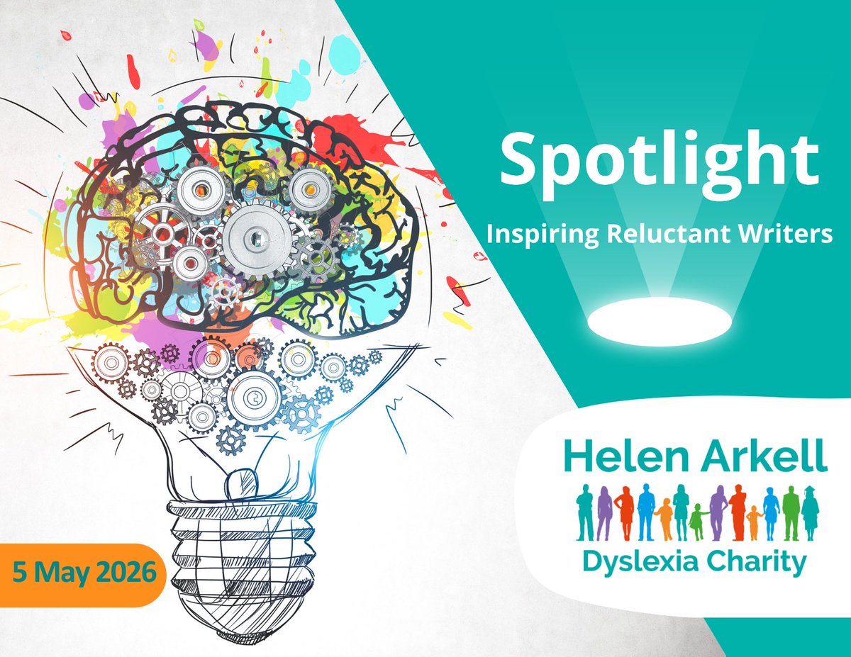 ArkellDyslexia's tweet image. Announcing our NEW Spotlight: Inspiring Reluctant Writers with multi-sensory strategies. Join @DrSusieNyman for practical tips! helenarkell.org.uk/events/spotlig… #SEN #Dyslexia #Writing #Parents #Teachers #Courses