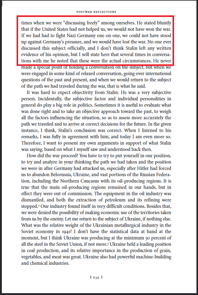Nymouse__Anno's tweet image. How about you Nazi-Ruzzian clown read Khrushchev's memoirs!