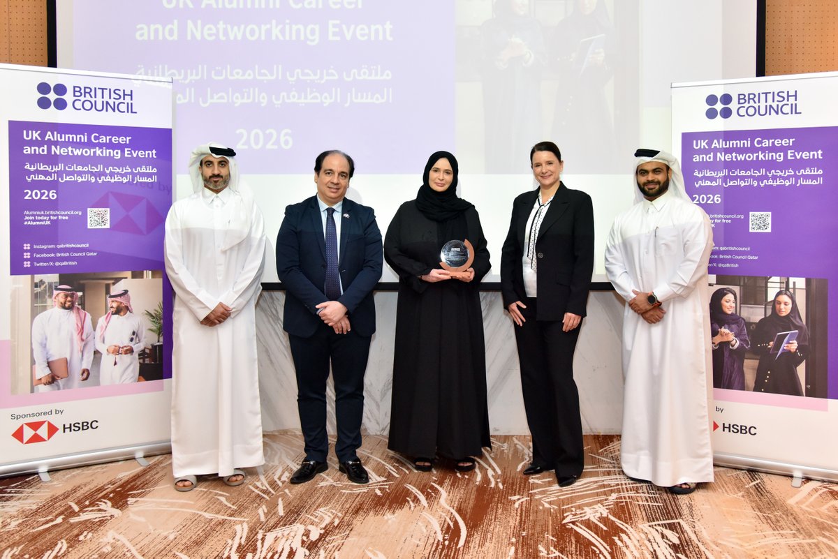 British Council Qatar tweet media