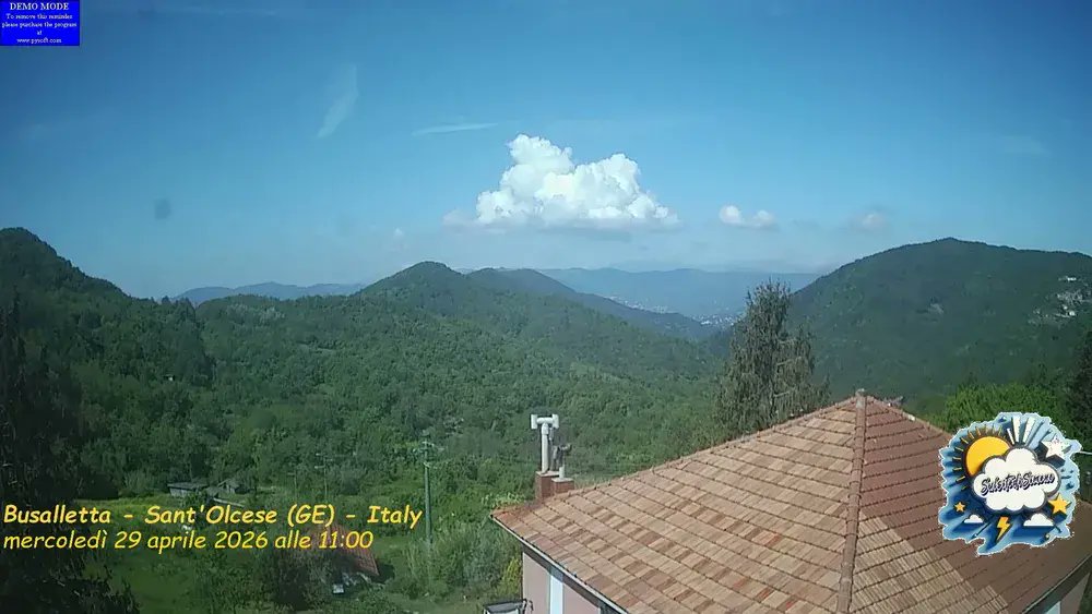 sulsitodisimone's tweet image. 🌤 Aggiornamento Meteo Busalletta 🌤
🌡 Temperatura: 18°C
💧 Umidità: 65%
💨 Vento: 3.2 km/h (Raffica 8.6)
🧭 Direzione: 205°
🌧 Pioggia oggi: 0 mm

#meteo #busalletta #weather