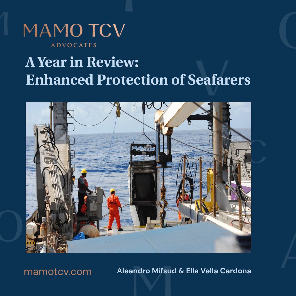 mamotcv's tweet image. Part II of our year-end review continues by highlighting stronger safeguards for seafarers and Malta’s efforts to keep pace with updates to the Maritime Labour Convention, 2006.

Full article here: mamotcv.com/.../enhanced-p…

#MaritimeSecurity #Seafarer