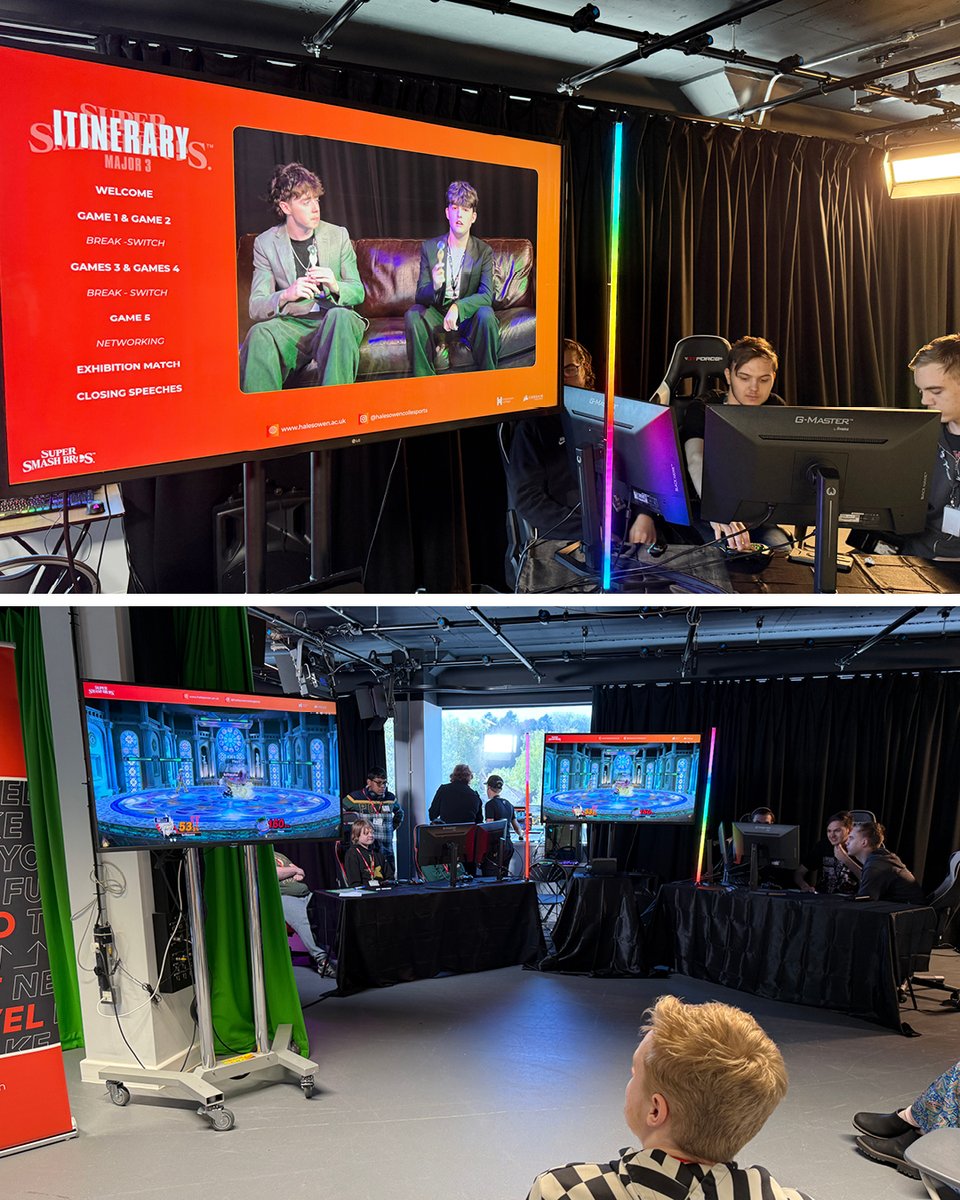 halesowencoll's tweet image. 🎮 Major 3: Smash Bros Showdown! 🎮

🏆 Results:
🥇 1st Place – Halestrom (Halesowen College)
🥈 2nd Place – @SolihullCollege 

Well done to everyone who took part!

#Esports #SuperSmashBros