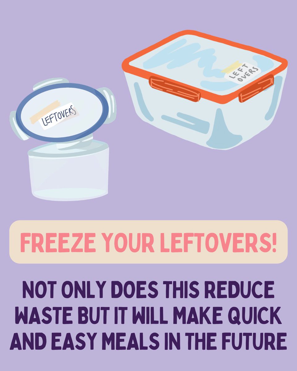 RecycleHants's tweet photo. 🥕 It’s Stop Food Waste Day!
Cut waste with a few simple swaps:
1️⃣ Write a shopping list
2️⃣ Plan your meals
3️⃣ Keep your fridge at 0–5°C
4️⃣ Buy loose fruit &amp; veg
Small changes = big impact 🌍💚
#HampshireRecycles https://t.co/Kfh1un9ZPZ