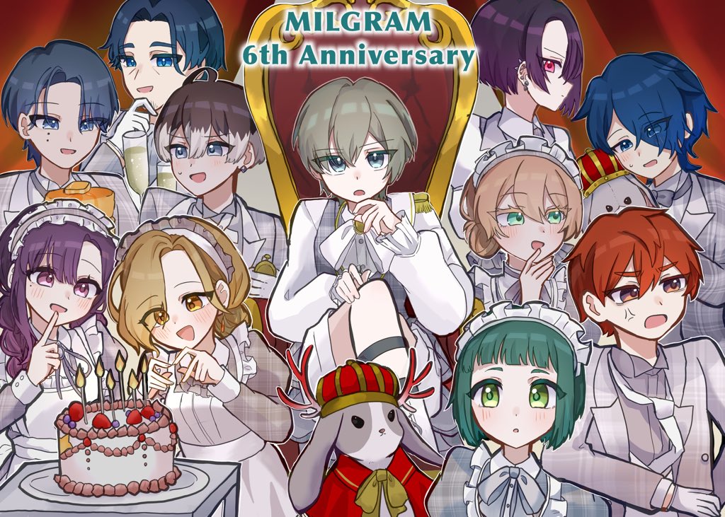 azusai_mandarin's tweet photo. #ミルグラム6周年
ミルグラム6周年おめでとうございました……！！ https://t.co/a7VazVUnX7