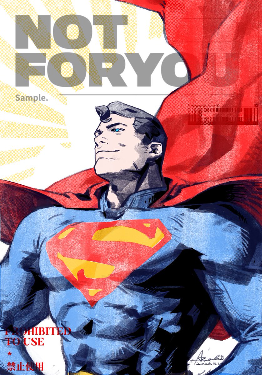Asaki_r's tweet image. #superman 
#commission