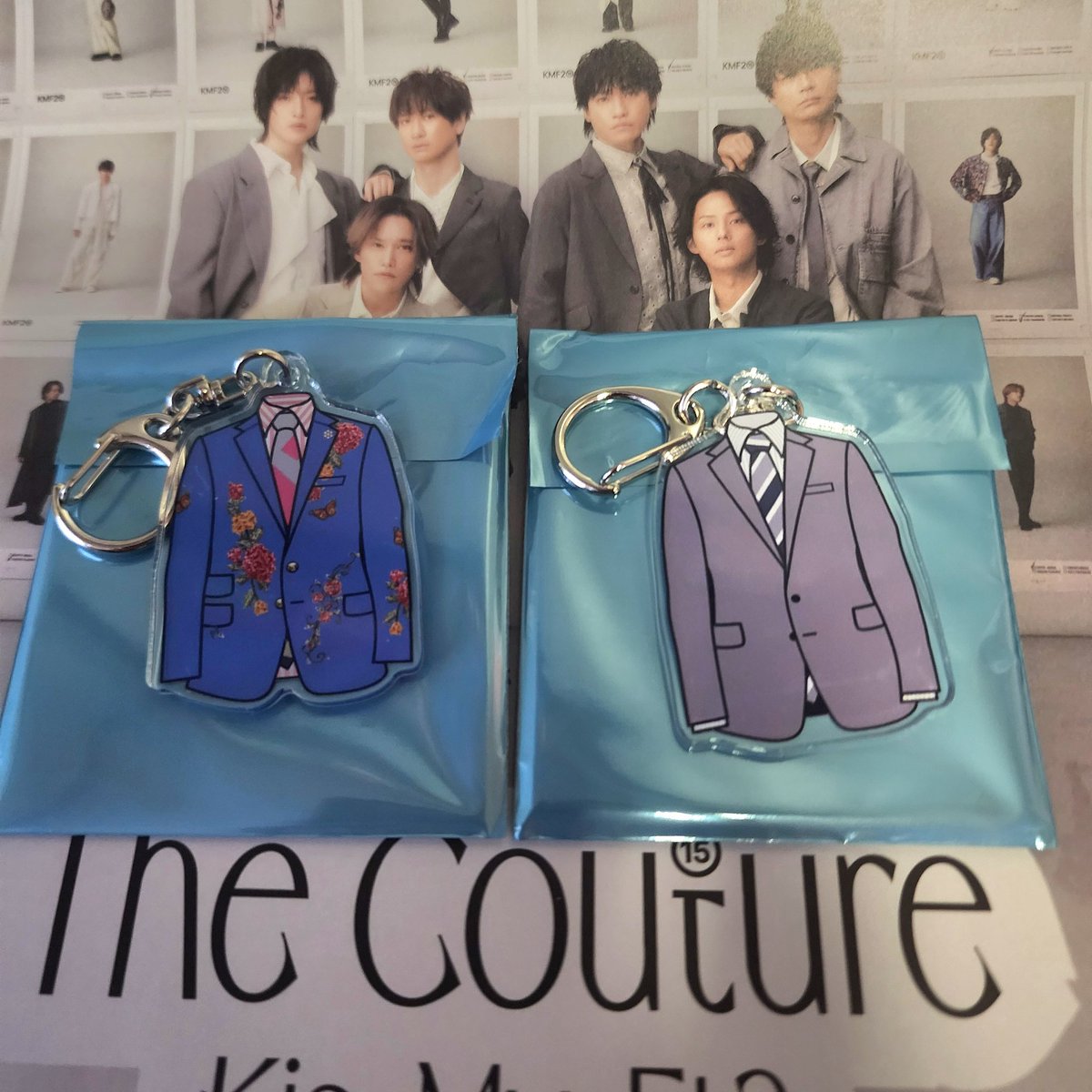 mapamiracle's tweet photo. 【交換】
Kis-My-Ft2 The Couture 衣装展
ランダム衣装ルックキーホルダーの交換を探してます

譲 : 画像1枚目のもの
求 : 画像2枚目🩷(藤ヶ谷)

平日夜手渡し(池袋新宿渋谷界隈)
もしくは5日9日池袋手渡しを考えてます。

お気軽にご連絡ください🙇
#キスマイ交換　＃キスマイ衣装展 https://t.co/vqoRqf1mBQ