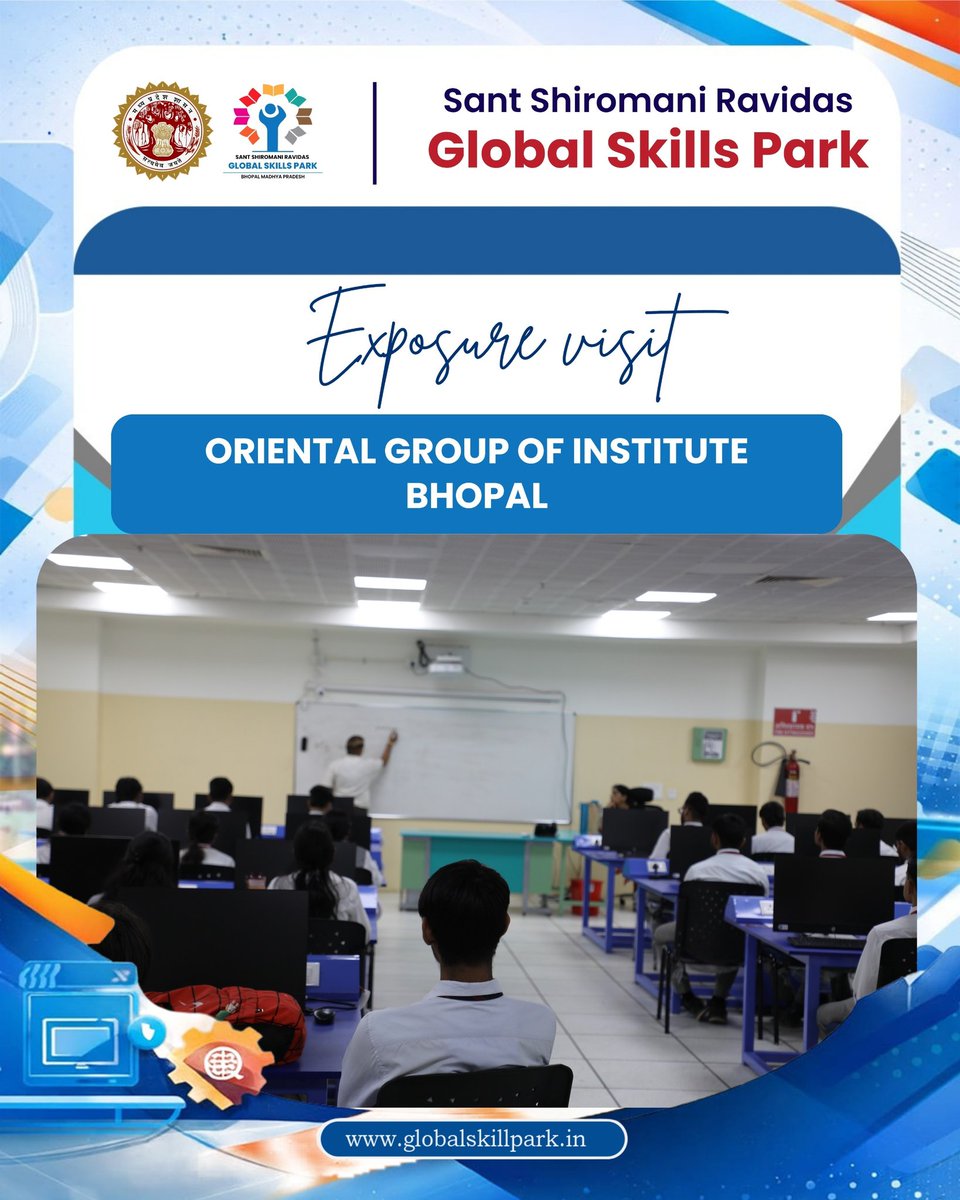 SSRGSPOfficial's tweet image. From classrooms to practical learning

Students of Oriental Group of Institute, Bhopal experienced the dynamic training environment at SSR Global Skills Park, gaining insights into industry-oriented skill development.

#skilldevelopment #technicaleducation #madhyapradesh