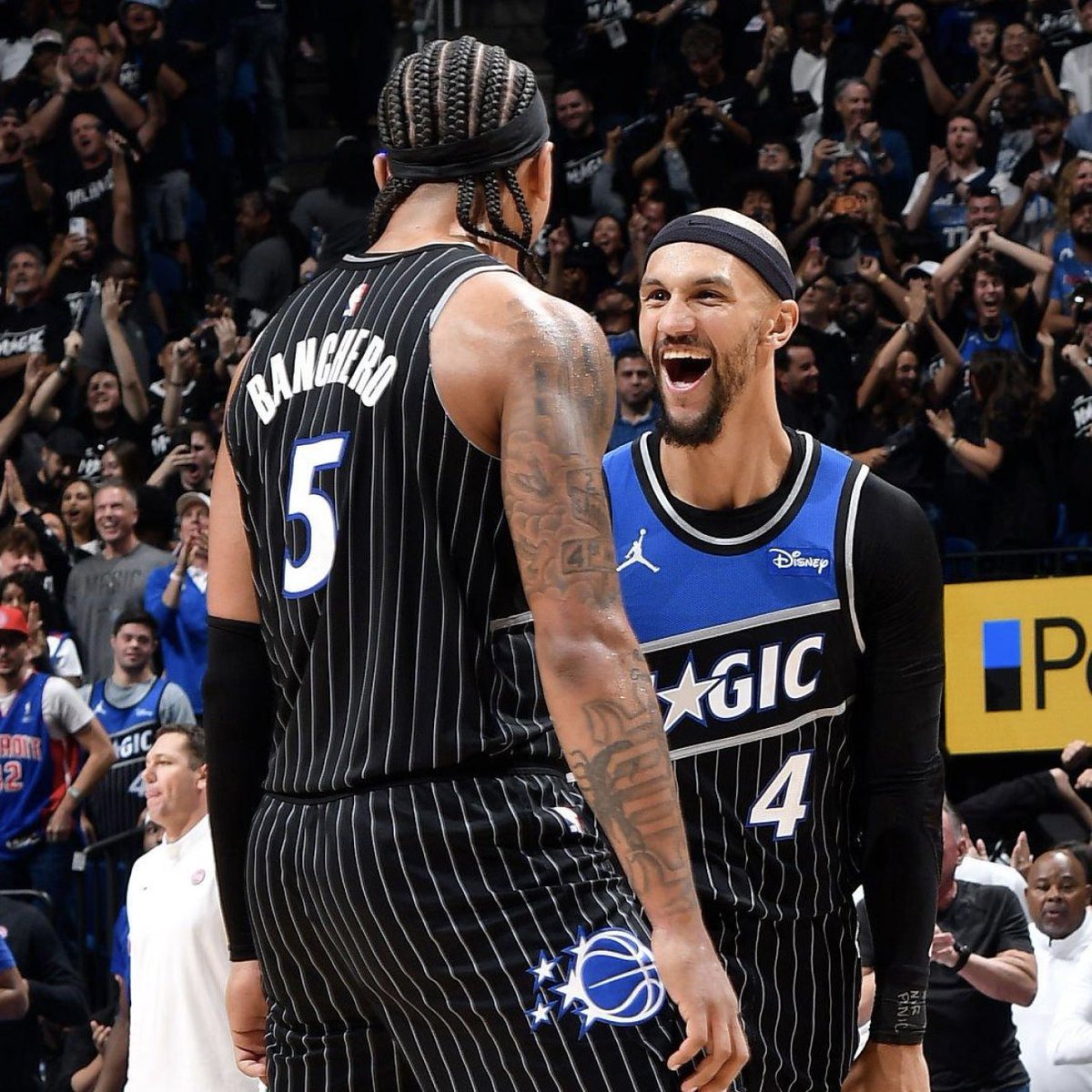 I would’ve looked at you CRAZY if you told me the Magic would be up 3-1 over Detroit 💀