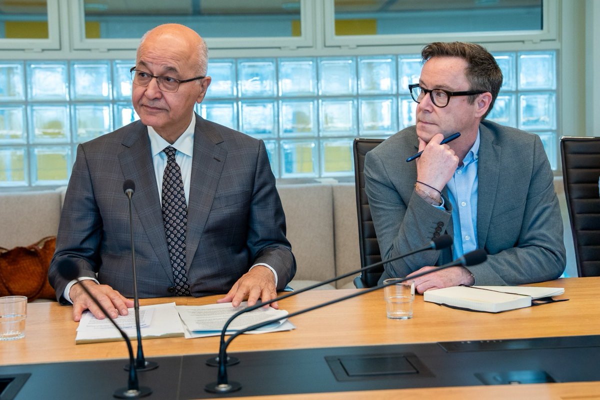 Barham Salih tweet media