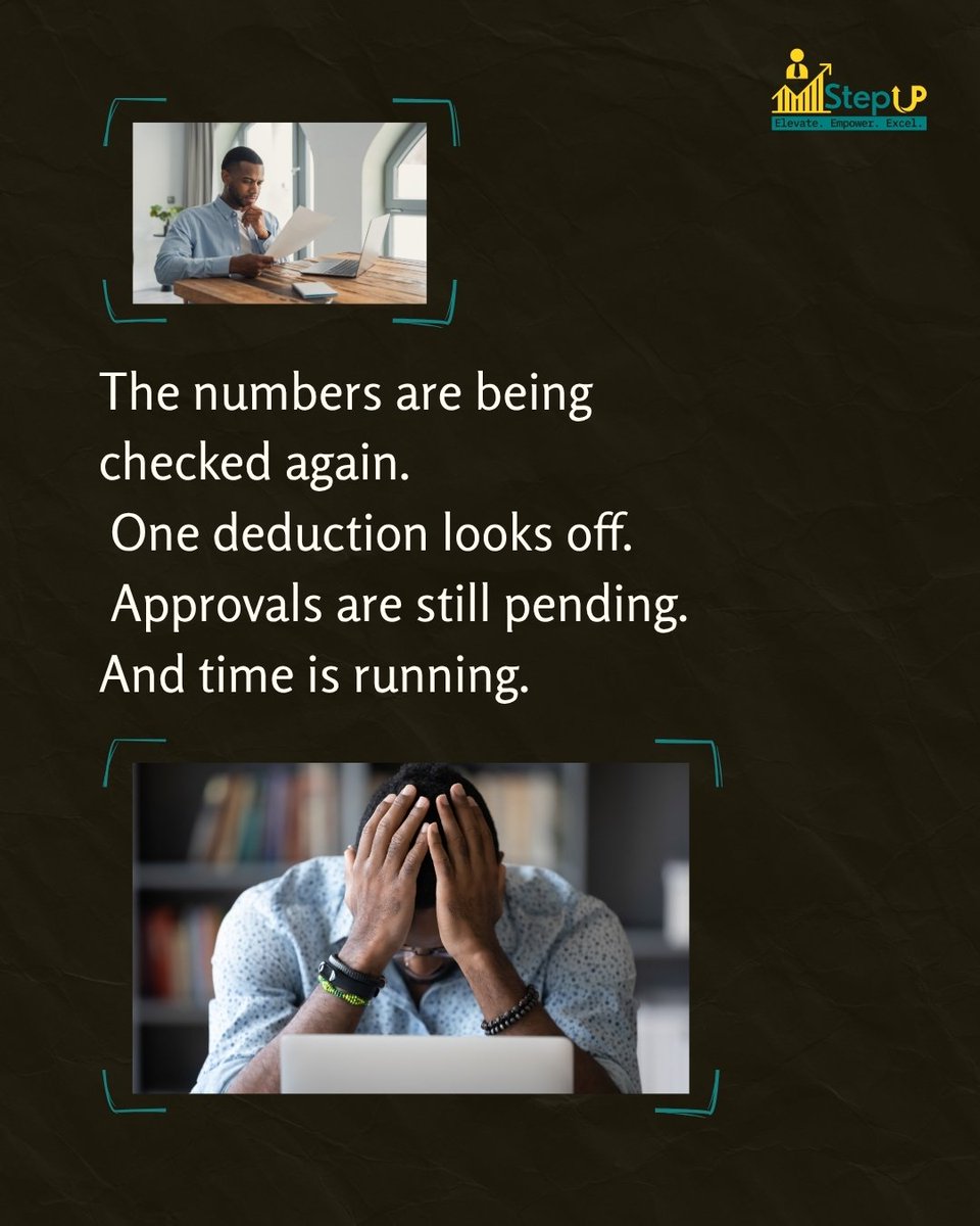 Stepup_HRMS's tweet photo. Salary week reveals your system.

If payroll feels tense and uncertain, the problem is not effort.

It is structure.

Run Step-Up HRMS Pro free for 30 days.

https://t.co/nIK0NMTPjM https://t.co/tcdpn4m7vE