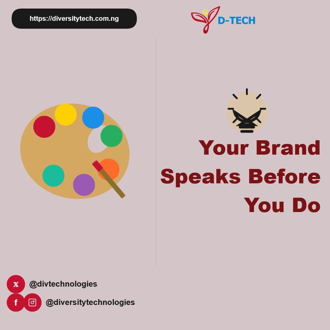 divtechnologies's tweet photo. Your logo is not your brand — it's just the beginning. At D-TECH, we build complete brand identities that tell your story and win customers. Let's brand your business! #Branding #Nigeria https://t.co/VciSTLvBCl