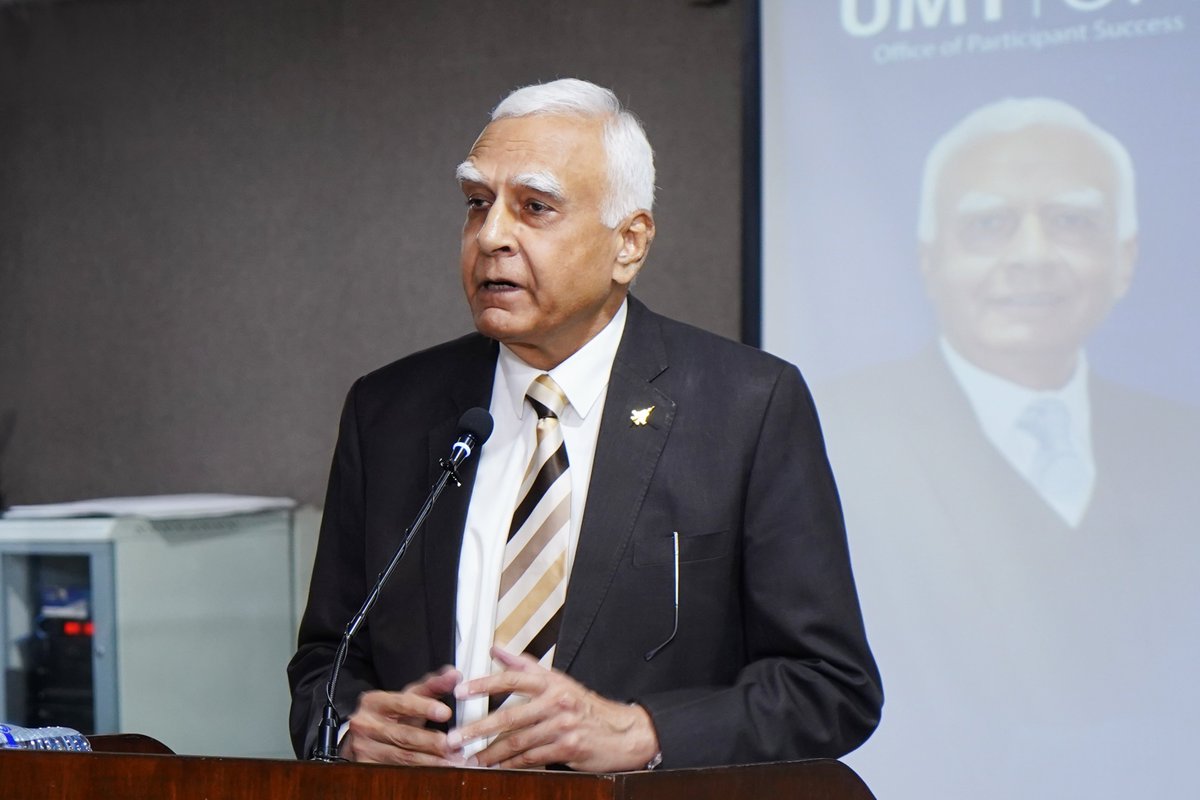 UMTOfficial's tweet image. The "Meet the Rector" session was successfully held, offering new students the chance to engage directly with the Honorable Rector. The Rector addressed student queries, shared UMT’s #vision, and strengthened our commitment to fostering open #communication and #engagement.
#myUMT