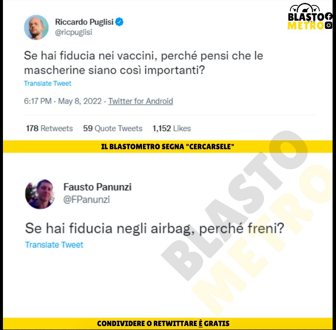 BlastometroTW's tweet photo. IL BLASTOMETRO "GRAN RISERVA" https://t.co/urc2dSE8Cc