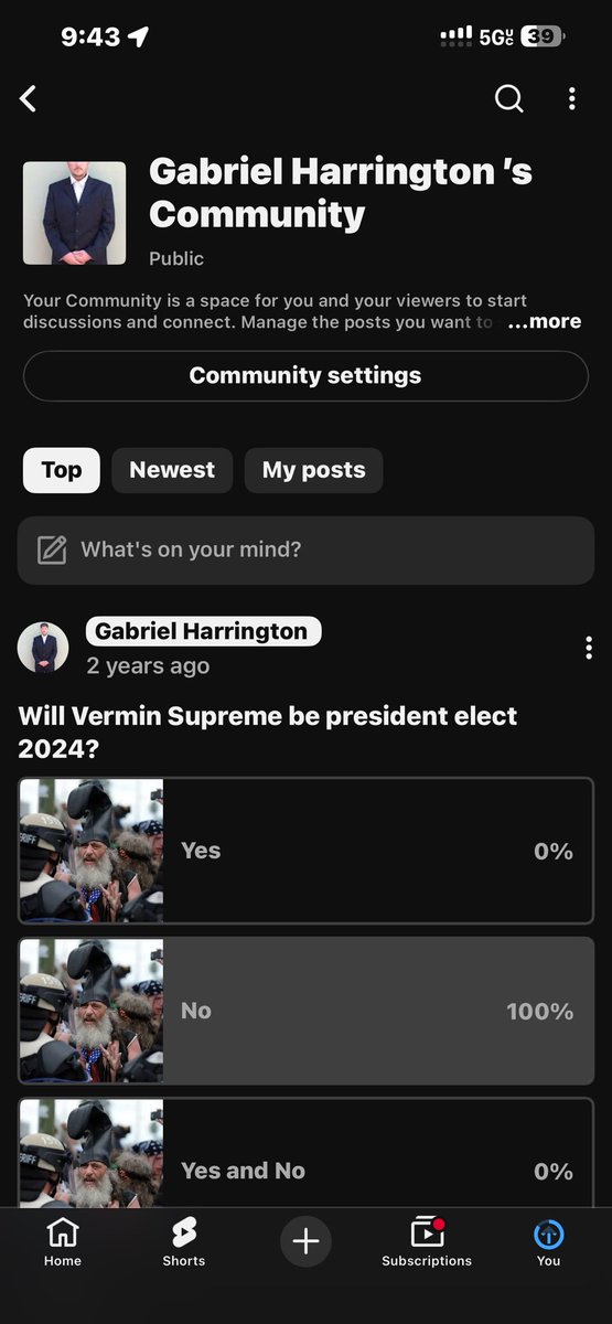 Gabriel_WhoDat's tweet photo. #verminsupreme #makesanfranciscogreatagain https://t.co/NgGtdPqSfb