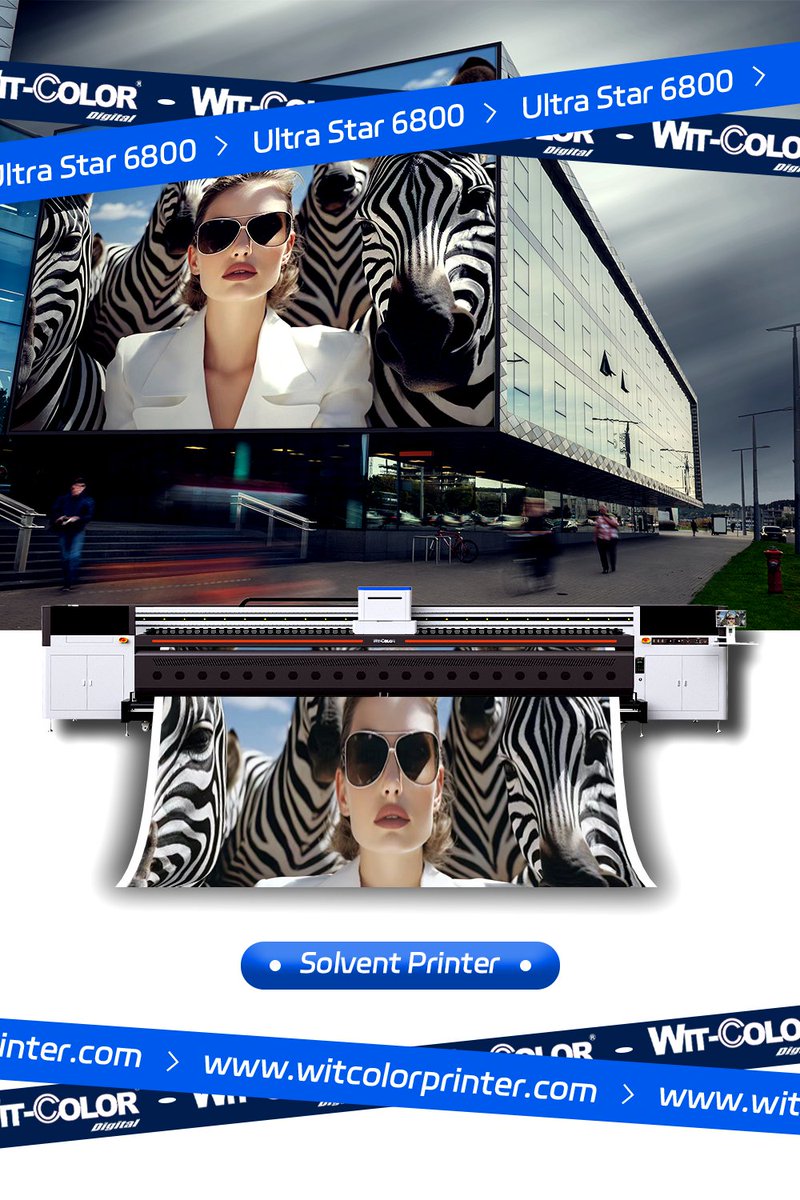 WitColor1's tweet photo. 🚀 Wit-Color Ultra Star 6800 Solvent Printer delivers stable ultra-wide printing with linear motor drive &amp; StarFire/Konica printheads.
📧 marketing@wit-color.cn 🌐 https://t.co/JxlucZZMul
#witcolorprinter #solventprinter #2026signchina #2027apppexpo #2027signchina https://t.co/zaLVNk2Xj0