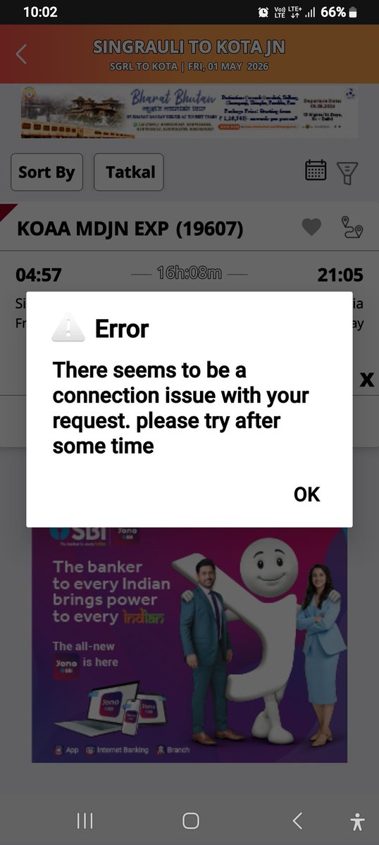 Pallyab1566's tweet photo. @IRCTCofficial 
3rd class 
Full of scame.
Bakwas....
Can't make tatkal ticket 
😡😡😡😡😡😡😡😡😡 https://t.co/Pb22Xfma1Q