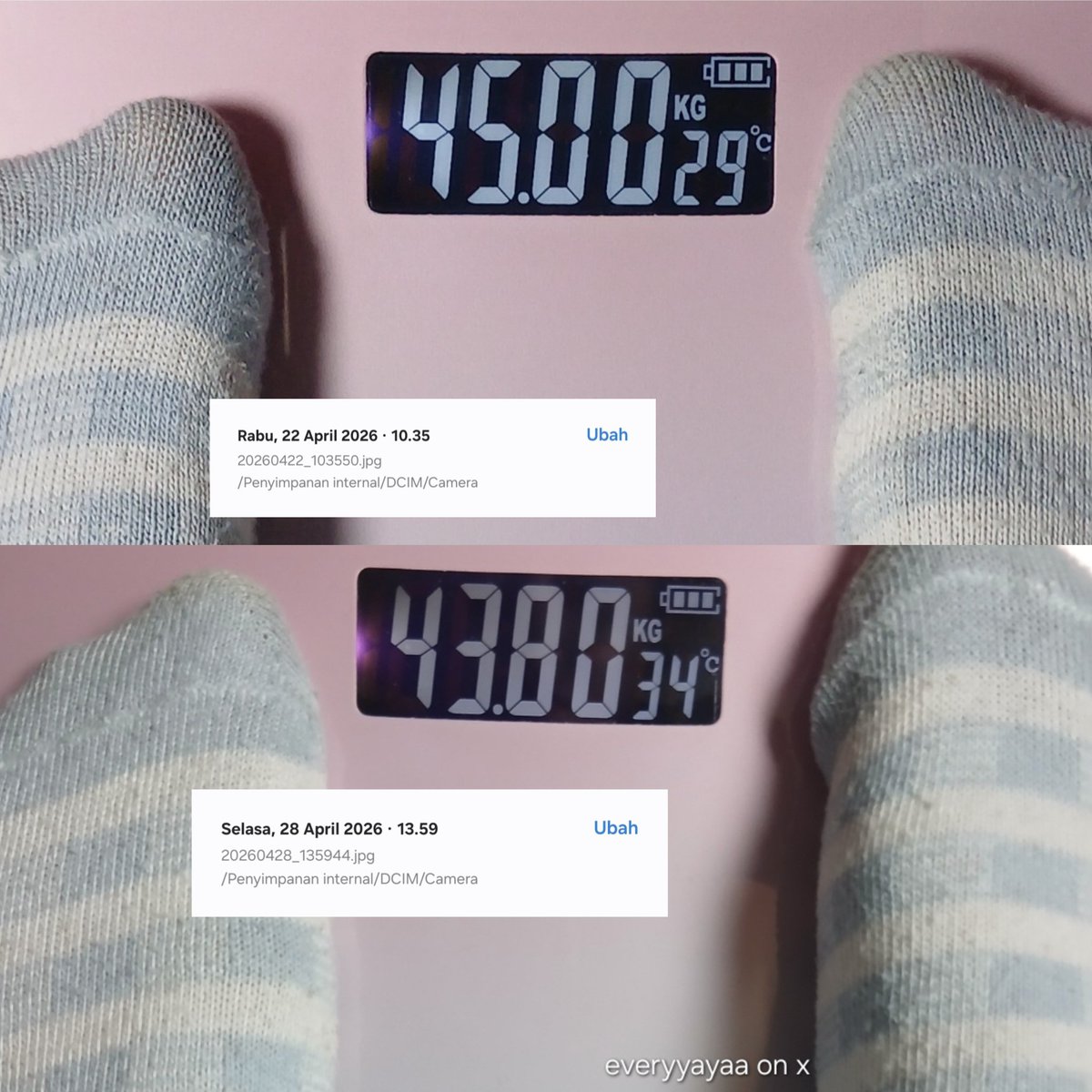 everyyayaa's tweet photo. aku tuh tipe yang kalau malem suka laper, sorenya udh makan tapi jam 10 ke atas masih pengen ngunyah 🤡

akhirnya aku coba improve pola makan pakai ini, ngebantu banget buat menahan nafsu makan berlebih... bb jadi turun dan tetap sehat! https://t.co/mqI9Suya8J