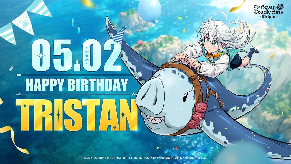 「C’est une journée joyeuse aujourd'hui !」

■━━━━━━━━━━━□
   Happy Birthday Tristan🎉
□━━━━━━━━━━━■

Le 2 mai, c’est l’anniversaire de Tristan !
Souhaitons-lui un joyeux anniversaire tous ensemble !✨

Jouez à Origin dès maintenant !
▶