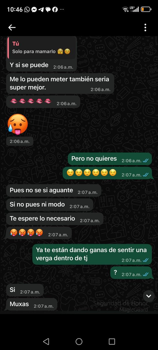 spososvaldez's tweet photo. Nuestro seguidor nos comparte su conversación con su esposa 🥵🥵🥵🥵 https://t.co/Og2LcB5qGb