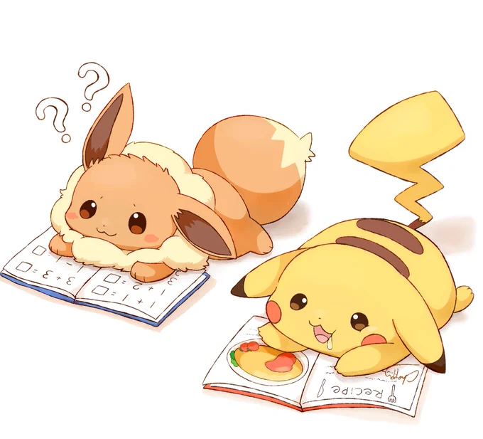 勉強中～!
