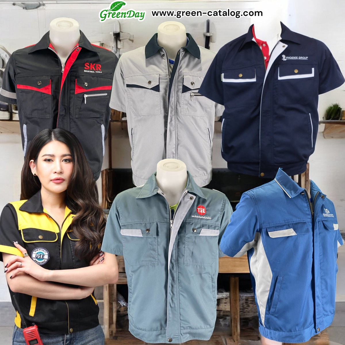 green_catalog's tweet photo. กรีนเดย์ยูนิฟอร์ม รับผลิตเสื้อยูนิฟอร์ม ผู้ผลิต  ชุดยูนิฟอร์มทุกชนิด สินค้าประเภทผ้า รับประกันคุณภาพ https://t.co/RSSt9aNZai https://t.co/mKAU4w507m