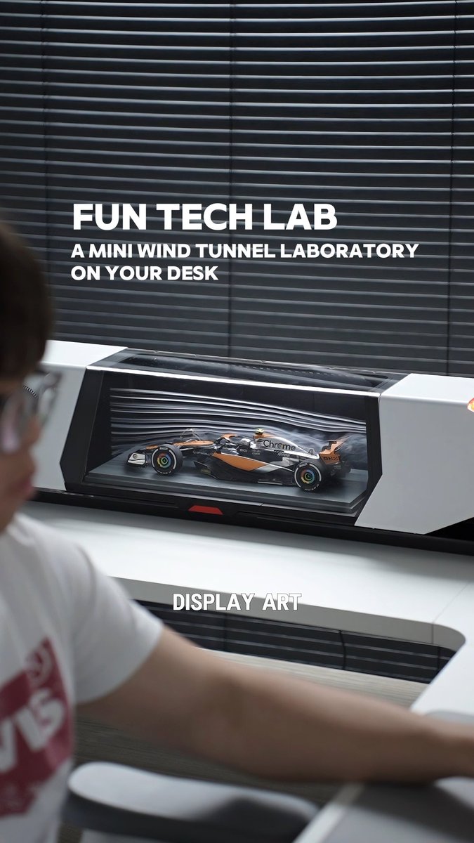 bbbigdeer's tweet photo. This might be the coolest desk setup gadget I’ve seen this year.

#Funtechlab #Windsible #FuntechlabWindsible #desksetup #cooltech https://t.co/gcNAuJhyt3