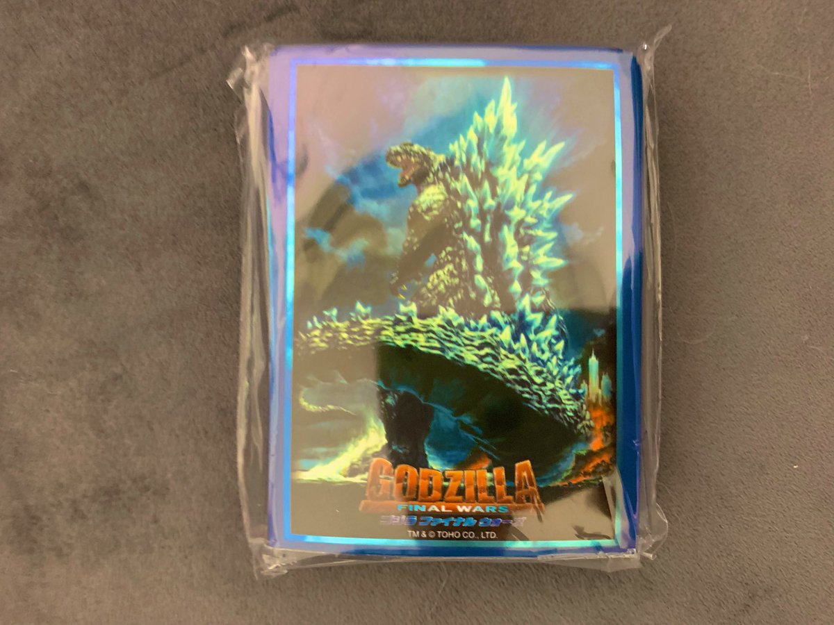昨日はゴジラのスリーブゲットした
ファイナルウォーズとか懐かしいな
ジェットジャガーのスリーブないかな笑