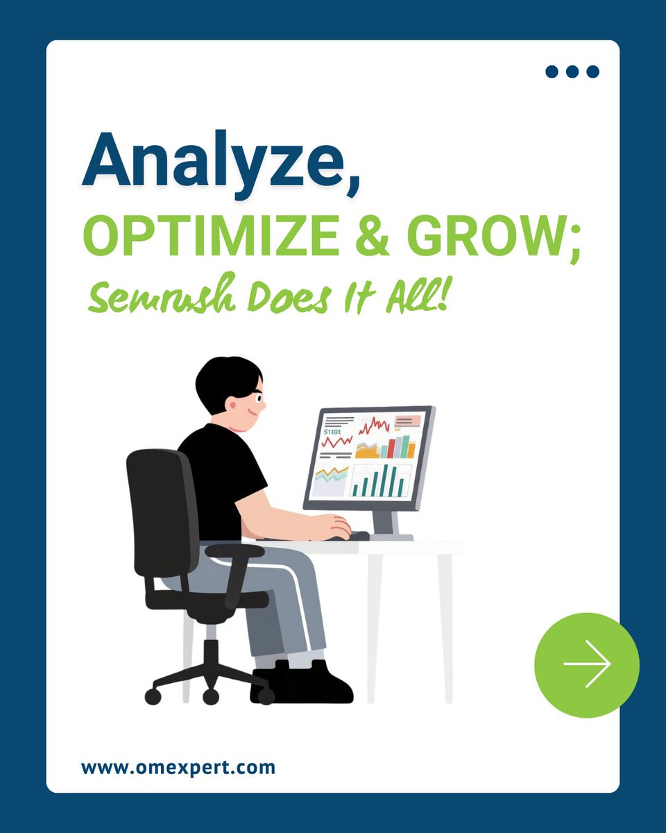 OMExpert's tweet photo. Boost traffic with Semrush: improve SEO, track performance, analyze competitors, and grow your online presence effectively

Start here at https://t.co/GrzMndXN2B

#Semrush #SEOTools #BloggingTips #DigitalMarketing #KeywordResearch #OnlineGrowth #ContentMarketing #SEOForBeginners https://t.co/66MhBTNpCg