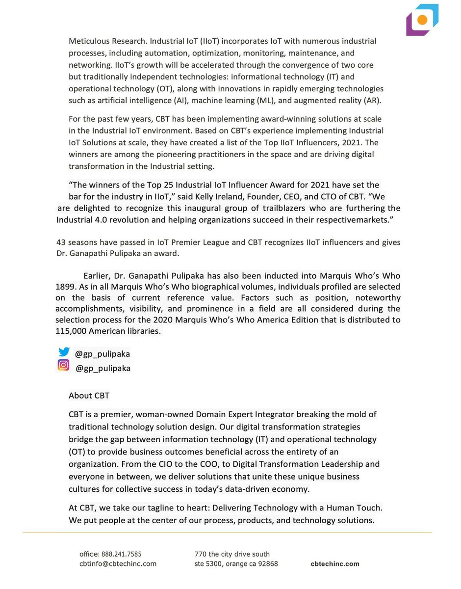 gp_pulipaka's tweet image. Top 25 #IoT Influencers in Machine Learning! @cbtechinc #BigData #Analytics #DataScience #MachineLearning #IoT #IIoT #Python #RStats #TensorFlow #JavaScript #ReactJS #CloudComputing #Serverless #Linux #Programming #Coding #100DaysofCode  
geni.us/IIoT-Influence…