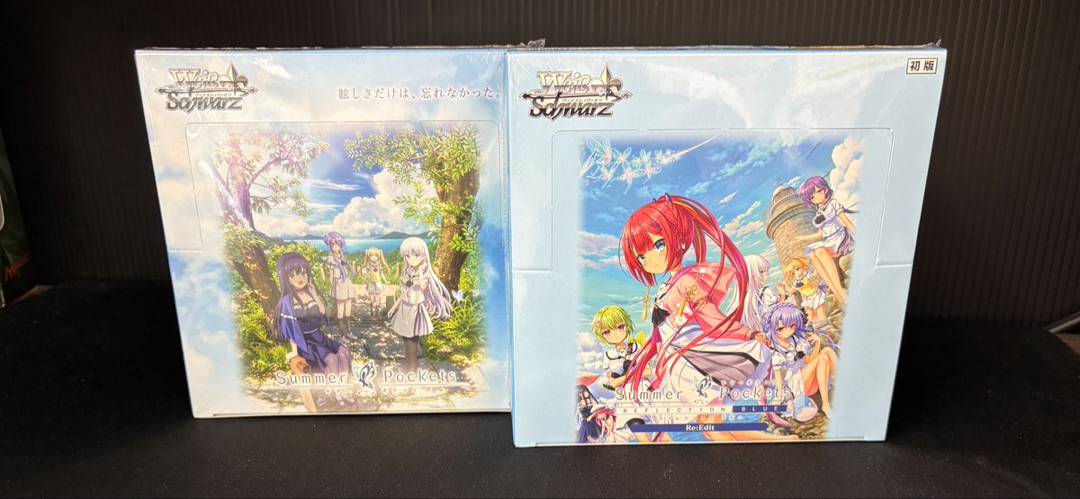 ヴァイス再入荷🙌】 summer pockets 新弾/Re:EDIT どちらも入荷しま