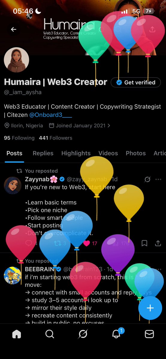 Humaira | Web3 Creator tweet media