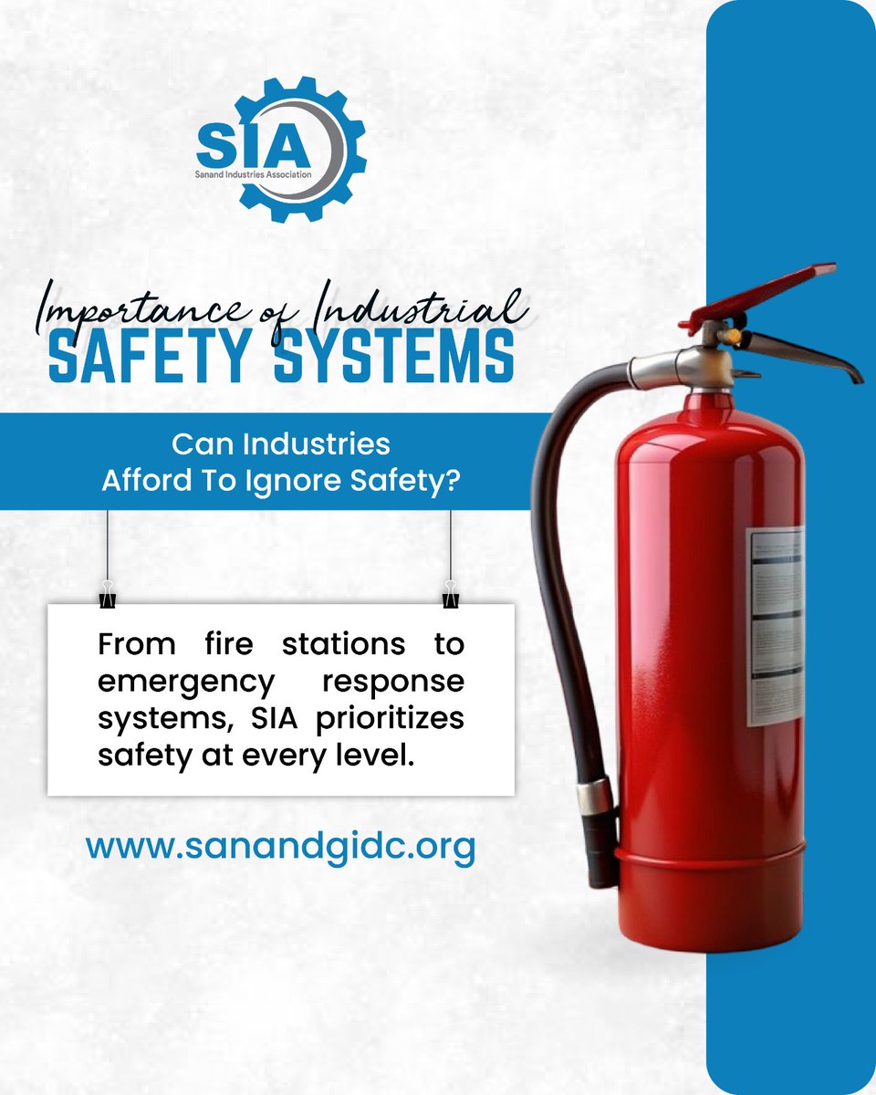SIA_Gujarat's tweet image. Can industries afford to ignore safety?
Industrial safety is not optional.
It is essential for every workplace
.
From fire stations to emergency response systems, SIA ensures protection at every level.

#IndustrialSafety #WorkplaceSafety #FireSafety #EmergencyResponse