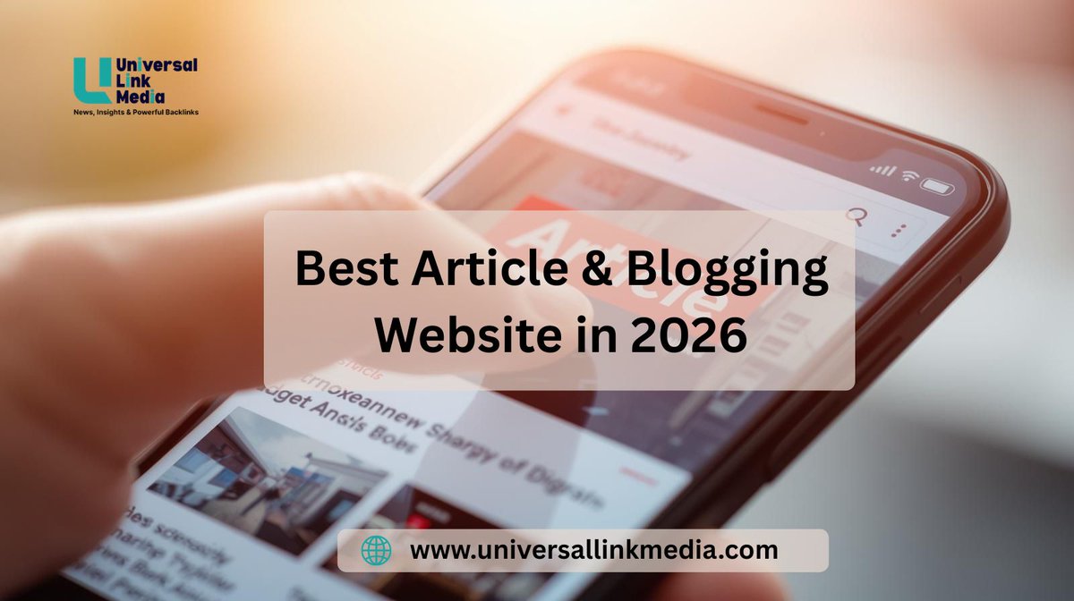 universal_link1's tweet image. Discover the future of content with Universal Link Media, the best article and blogging website in 2026. Explore insightful blogs &amp;amp;  trending topics. Stay informed, inspired &amp;amp; ahead with content.
 
Visit - universallinkmedia.com

#LatestNews #blog #blogging #blogger #article