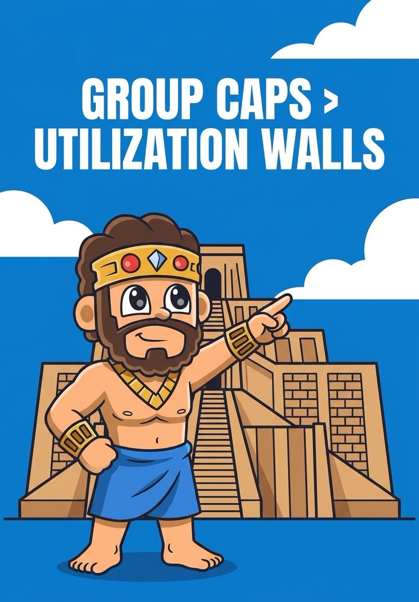 SumerMoney's tweet image. High utilization isn’t just a metric—it’s a liquidity trap.
When a pool hits 95%+, the "utilization wall" locks everyone in. Lenders can’t exit and borrowers can’t rebalance.
Sumer uses Group Caps to prevent these traps before they form. 🛡⚡️
#DeFi #RiskManagement #SumerMoney