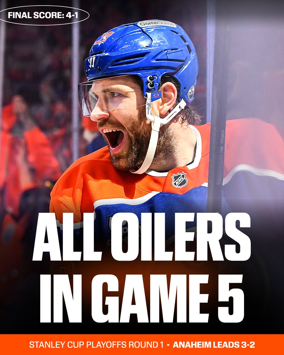 The Oilers aren't done yet! 🔥

A huge win in Edmonton puts them just a game back of Anaheim 👀