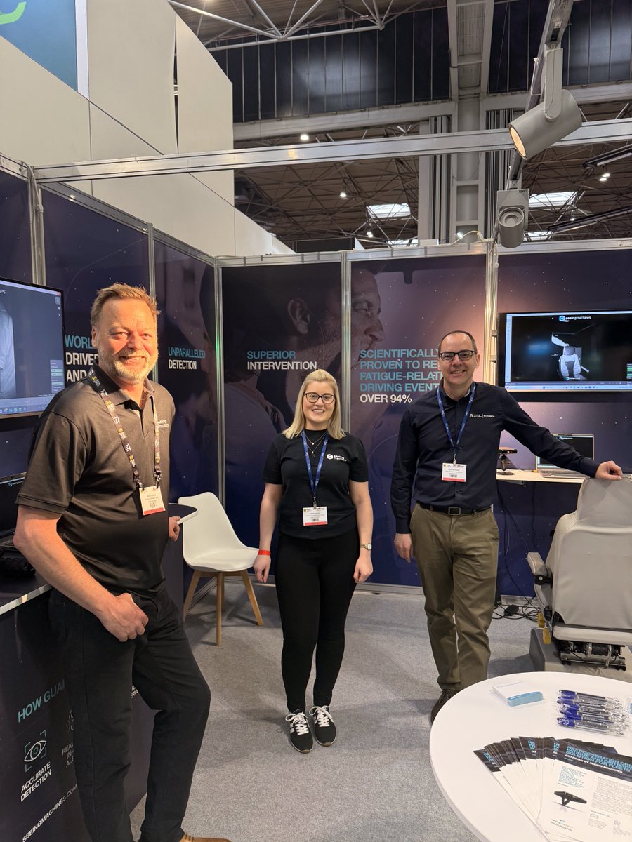 seeingmachines's tweet image. We are proud to be showcasing #Guardian at the Health and Safety Event 🚛 Head over to stand 3/M30 in the Driver Safety Zone for demos, insights, and expert conversations! 💬
#HSE2026 #FleetSafety #Fatigue #Distraction