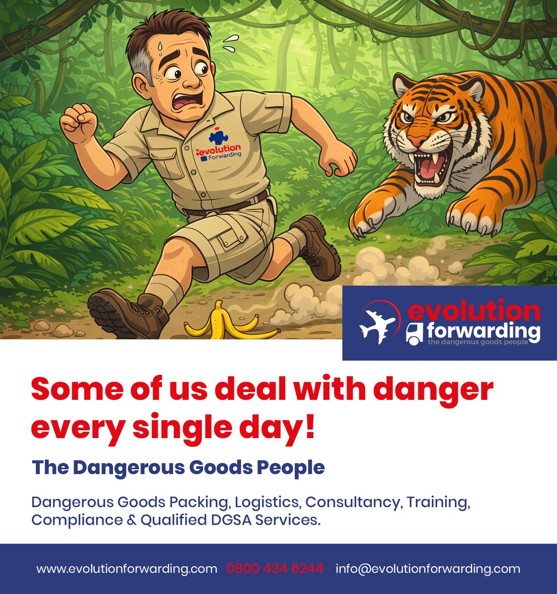 Evolution Forwarding - The Dangerous Goods People tweet media