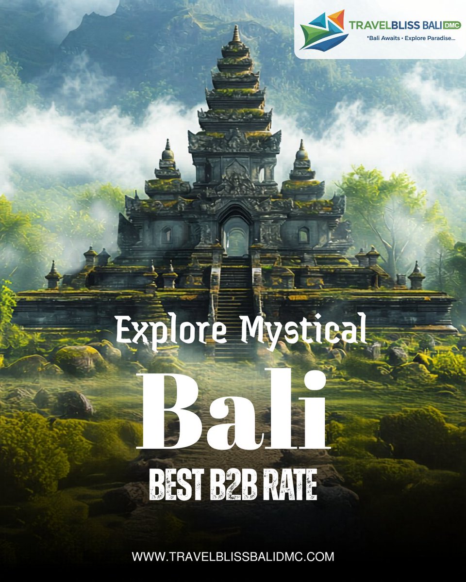 TBbalidmc's tweet image. Explore #MysticalBali 
Ancient #temples, lush landscapes &amp;amp; unforgettable #experiences — Bali is more than a #destination, it’s a feeling. 
With #TravelBlissBaliDMC, get seamless planning &amp;amp; the best #B2B rates for premium #Bali experiences.
 #ExploreBali #BaliTrip #TravelIndonesia