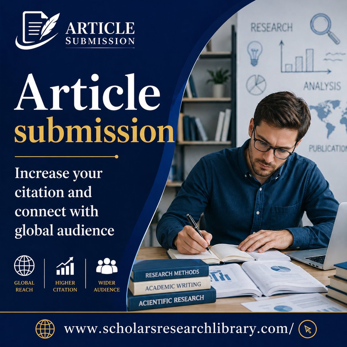 Scholars Research Library publisher tweet media