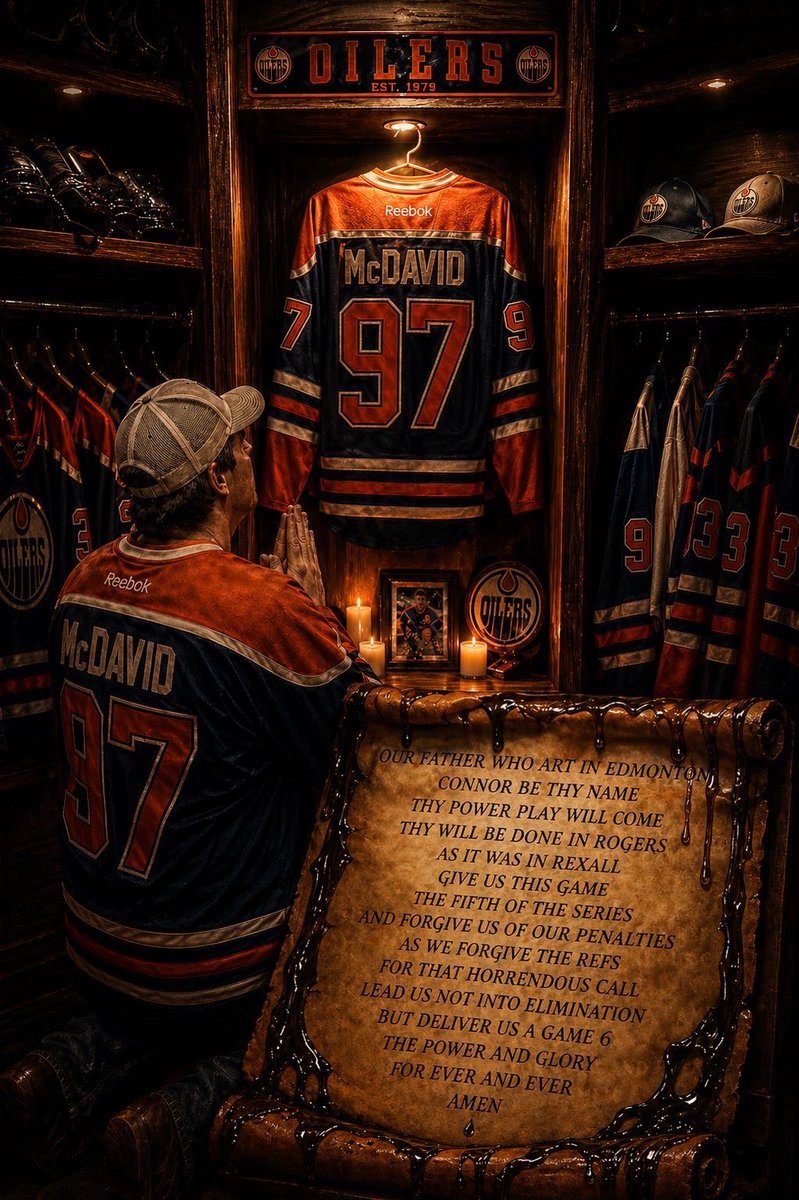 jakeosh08's tweet photo. The hockey gods listened and delivered #oilersin26 https://t.co/E7HdaPnhtK
