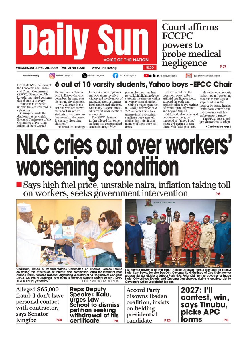 The Sun Nigeria tweet media