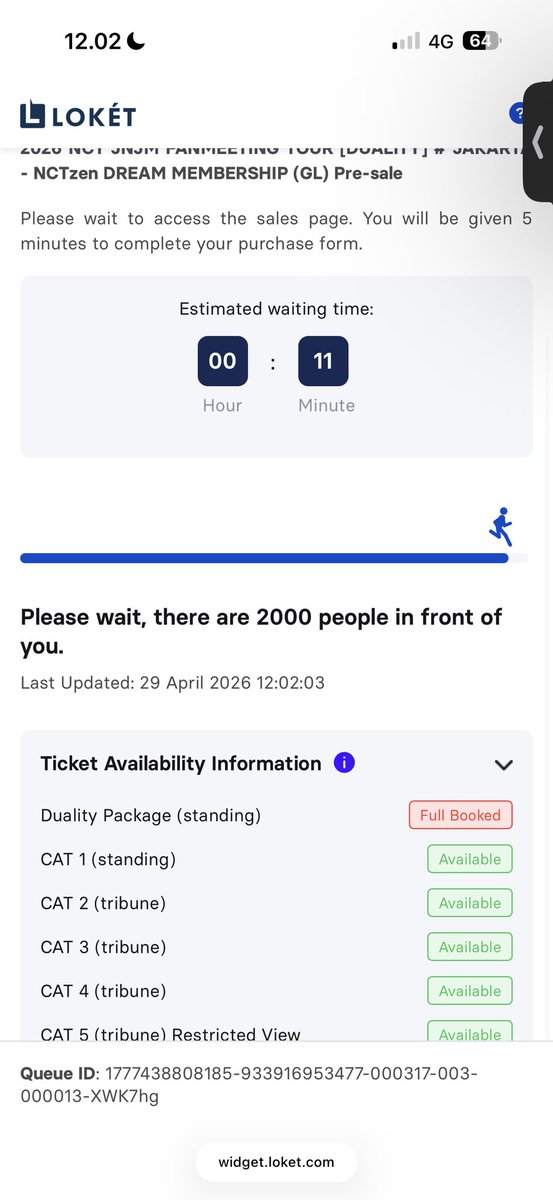 yg mau nitip war jnjm udah deket nih self payment fee 250k section per tix after secured — send ur data and section butuh berapa asap!